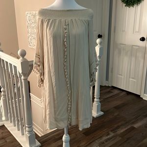 Off the shoulder dress